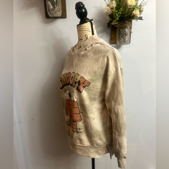 Peanuts Snoopy sweater hoodie cropped - Picture 5 of 9